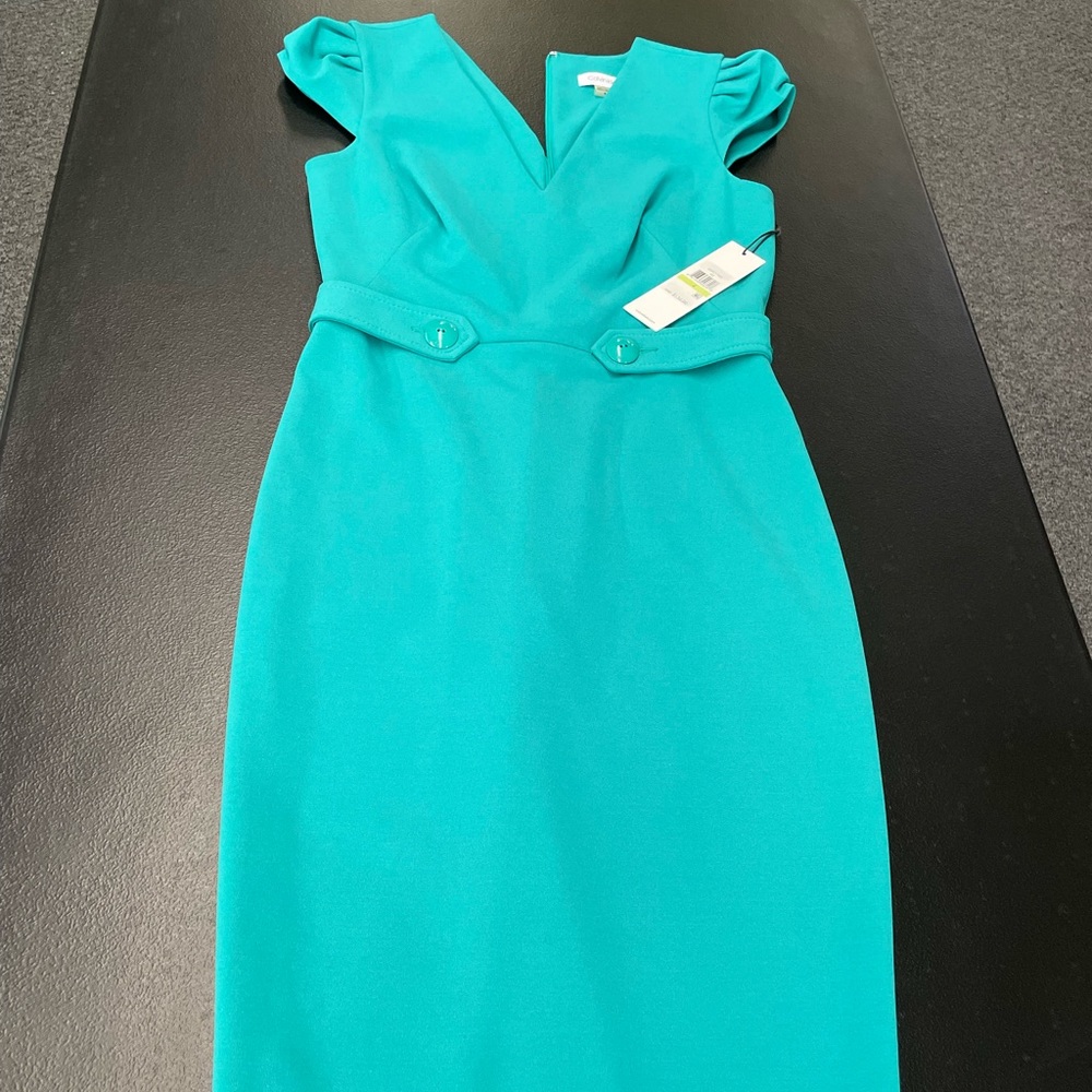 Brand new CK dress w/sleeve detail
